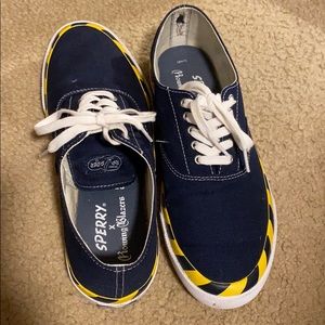 Rowing Blazers and Sperry Sneakers